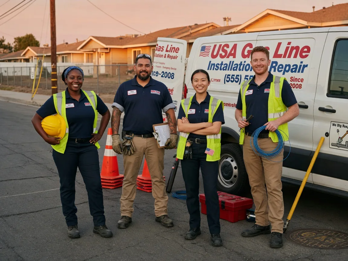 Gas Line Installation company in Honey Creek, IA
